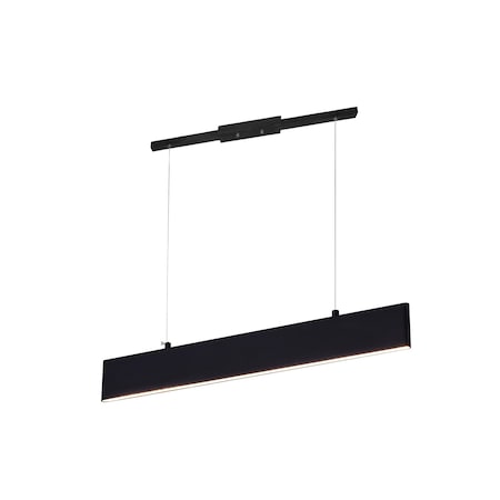 Cwi Lighting Krista LED Chandelier With Satin Black Finish 7145P25-1-253-RC